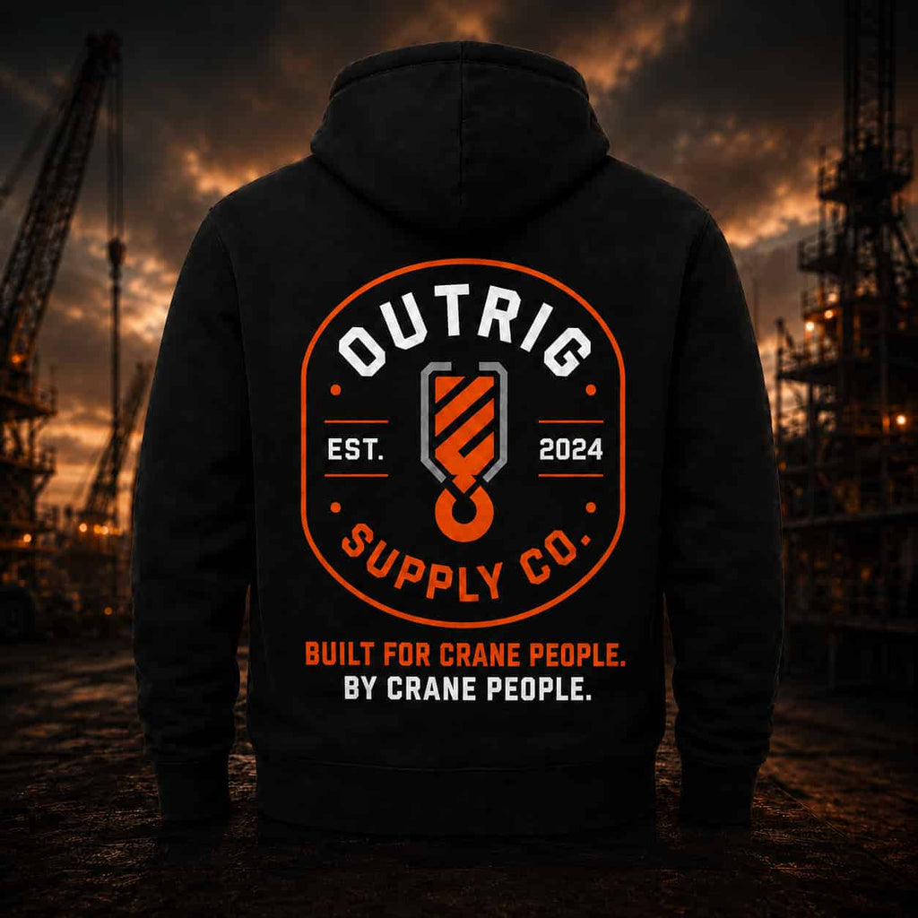 Black Founders Drop 001 Heavyweight Hoodie showing the full back design.