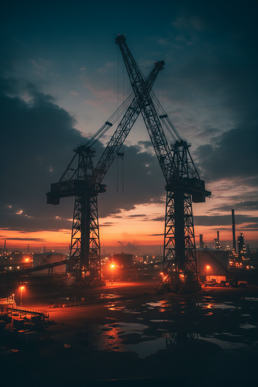Real Sites - Crane Night